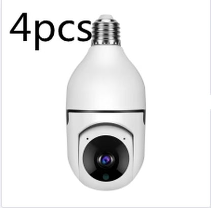 Wifi CAMERA 1080P Bulb 4X Zoom Camera E27 Home 5Gwifi Alarm Monitor