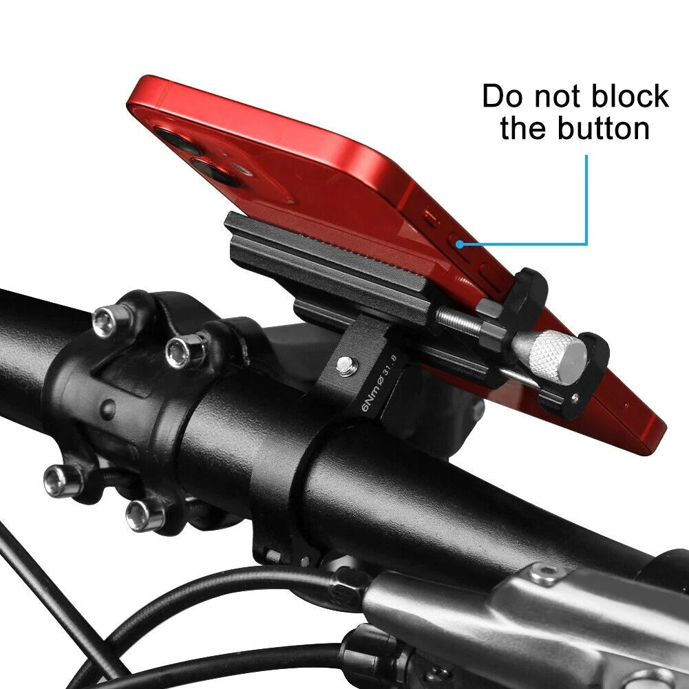 Aluminum Motorcycle Bike Bicycle Holder Mount Handlebar for Cell Phone GPS US